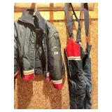 Vintage Yamaha sledding two piece snow suit size large