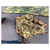Camo Bow case and camo back pack