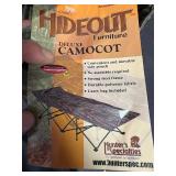 Hideout camo cot