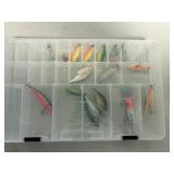 Tackle box with inserts and tackle