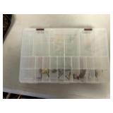 Tackle box with inserts and tackle
