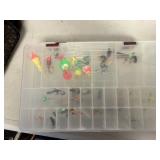 Tackle box with inserts and tackle