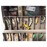 Vintage Tackle and Box