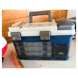 Lot of fishing tackle, line, and accessories