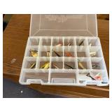 Fishing tackle and tackle boxes
