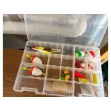Fishing tackle and tackle boxes