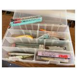Fishing tackle and tackle boxes