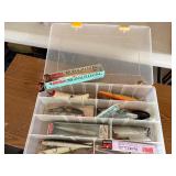 Fishing tackle and tackle boxes