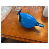 Iittala Table top crystal blue jay