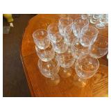 Princess House Crystal long stem and short stem