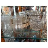 Assortment of tableware