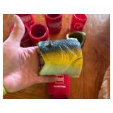 Collection of drink coozies
