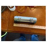 Large assortment of old model trains, tracks, and accessories