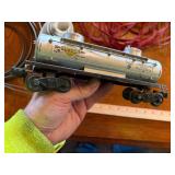 Large assortment of old model trains, tracks, and accessories