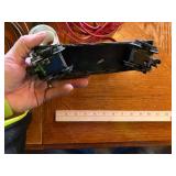 Large assortment of old model trains, tracks, and accessories