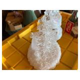 Santa and tree decor