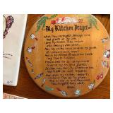 Rustic ceramic tile trivets of wildlife and cabin scenes