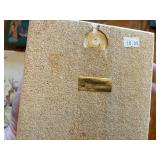 Rustic ceramic tile trivets of wildlife and cabin scenes