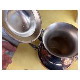 Silverplate Teapot & Condiment set
