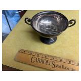 Silverplate Teapot & Condiment set