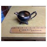 Silverplate Teapot & Condiment set