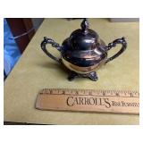 Silverplate Teapot & Condiment set