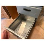 Two drawer filing cabinet