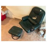 Walleye Lounger with footrest