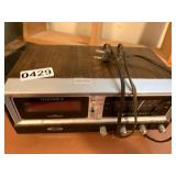 Vintage radio alarm clock