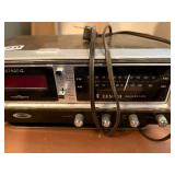 Vintage radio alarm clock