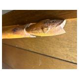 Fish head walking stick