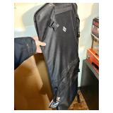 Closet hanging gun rack. Holds two guns.  Brand new