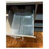 Storage cabinet with files drawer and shelving