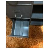 Storage cabinet with files drawer and shelving