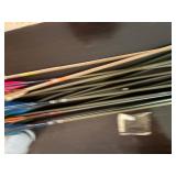 Arrow storage box with arrows