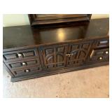 Dresser with mirror