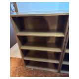 Sturdy wooden bookshelf