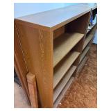Sturdy wooden bookshelf