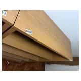 Sturdy wooden book shelf