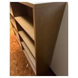 Sturdy wooden book shelf