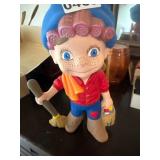 Vintage helga the cleaning lady ceramic