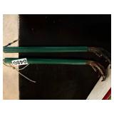 Pair of turkey claw back scratchers