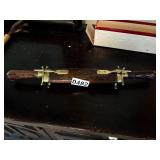 Unique carving set with holder