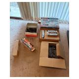 Lionel Burlington Steam Freight Set, featuring a die-cast metal locomotive and operating freight cars