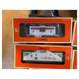 Lionel Burlington Steam Freight Set, featuring a die-cast metal locomotive and operating freight cars
