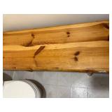 Log coffee table