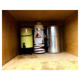 Kitchen appliances and Contents of cupboard