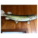 Northern pike fish mount