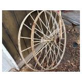 Vintage rustic wheels