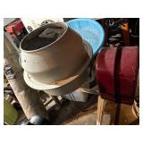 Portable cement mixer